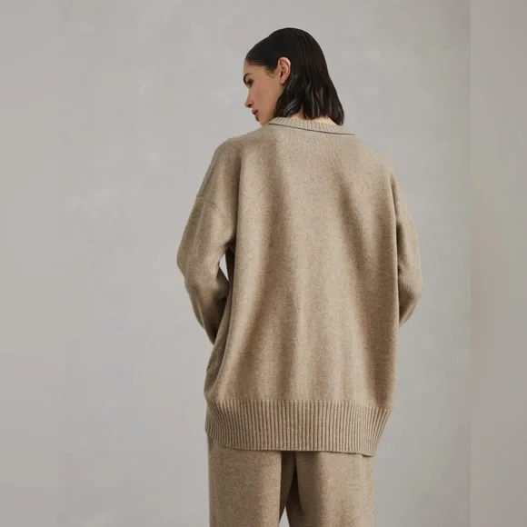 1. STATE Brown Crewneck Sweater - Picture 12 of 13